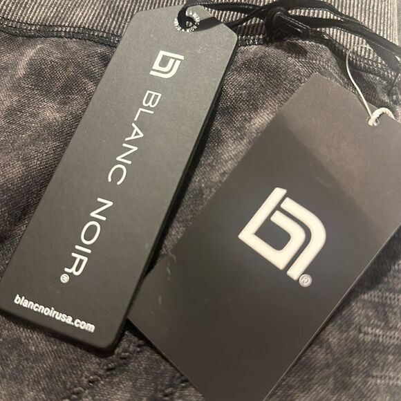 NWT Blanc Noir Excel Leggings - Grey Wash/Black - Picture 4 of 4